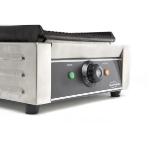 Grill Panini Eenvoudig - Geribbelde Platen - CombiSteel