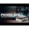 Grill Panini Contact Simple Plaques Rainurées CombiSteel