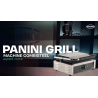 Grill Panini Contact Simple Plaques Rainurées CombiSteel