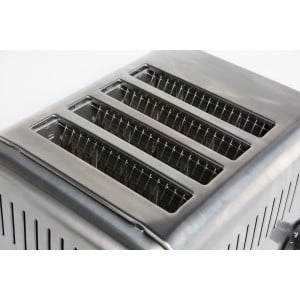 Professional Toaster 4 Slots CombiSteel - Fourniresto