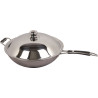 Sauteuse Wok Induction CombiSteel - Acier Inoxydable