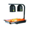 Fritesverwarmer met 2 Lampen - CombiSteel | Professionele warmhoudapparatuur