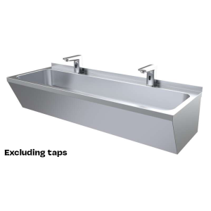 Double Stainless Steel Sink CombiSteel 1200x425x165 mm - Professional Kitchen