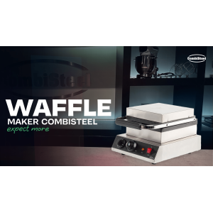 Professionele elektrische wafelijzer - CombiSteel 2 Wafels