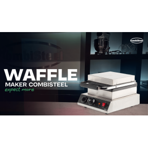 Simple Waffle Maker - 2 Waffles - CombiSteel