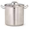 Stainless Steel Pot with Lid - Ø 20 - 6.3 L - CombiSteel