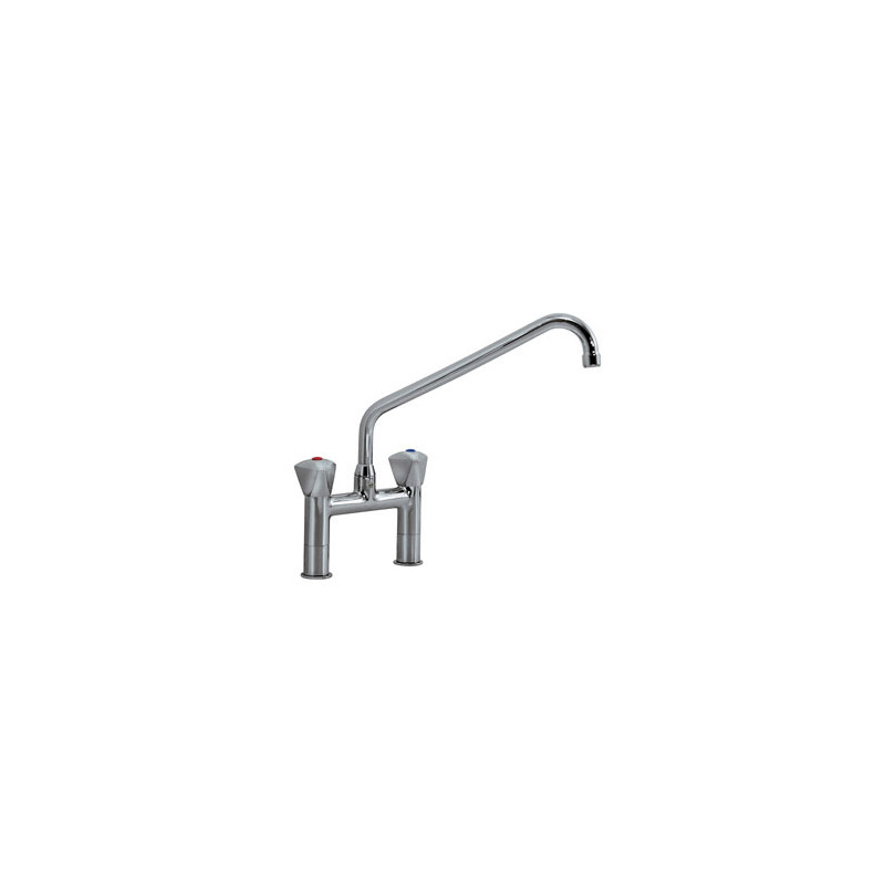 CombiSteel Two-Hole Faucet - Robust Kitchen Mixer