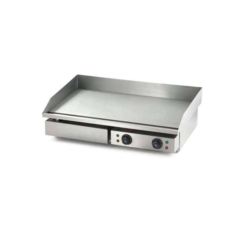 Smooth Electric Griddle - Stainless Steel AISI 430 - 73 cm Combisteel