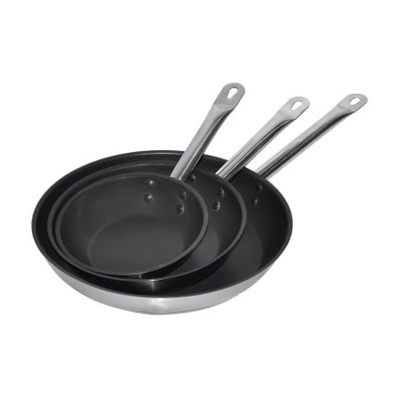 Combisteel Non-Stick Pan Ø 28 - 3.1 L, Stainless Steel