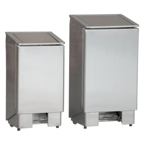 Stainless Steel Pedal Bin 60 L - CombiSteel | Kitchen Hygiene