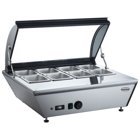 Hot Display CombiSteel - 67L | Stainless Steel & Electric