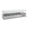 Refrigerated Saladette to Place - 8 GN 1/3 - CombiSteel: Ideal for catering