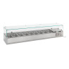 Refrigerated countertop saladette - 9 GN 1/3 - CombiSteel: Professional quality