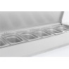 Refrigerated Saladette to Place Stainless Steel - GN 1/3 CombiSteel