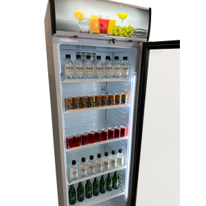 Glass Door Beverage Refrigerated Cabinet - 382 L - CombiSteel