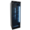 Black Glass Door Beverage Refrigerated Cabinet - 382 L