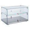 Vitrine neutre professionnelle CombiSteel 50L - Modèle de table