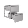 Block 2 Drawers - D 600 mm