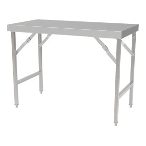 Opvouwbare Inox Tafel - L 1800 x D 700 mm - CombiSteel