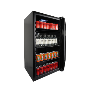 Mini Refrigerated Cabinet with Glass Door - 80 L