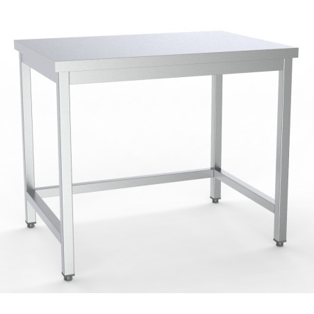 Table Inox Professionnelle - Dimensions 1000 x 600 mm - Acier Inoxydable