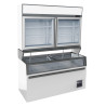 Wall Display and White Sideboard Combisteel - 948 L | Efficient Refrigeration