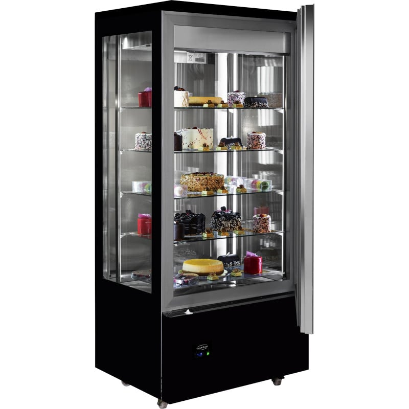 Vitrine Pâtissière Réfrigérée 400 L - Design Élégant CombiSteel