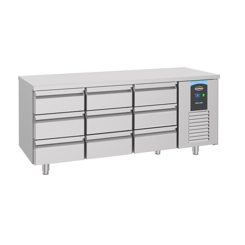 Positieve Koelwerkbank GN 1/1 met 9 Laden - 474 L - CombiSteel Positieve Koelwerkbank GN 1/1 met 9 Laden - 474 L - CombiSteel
