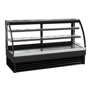 Positieve Koelvitrine Gebogen - 400 L - CombiSteel