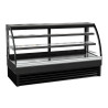 Positieve Koelvitrine Gebogen - 400 L - CombiSteel
