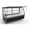Positieve Koelvitrine Gebogen - 400 L - CombiSteel