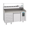 Pizza-Möbel mit 1 Tür und 5 Schubladen - 380 L - CombiSteel