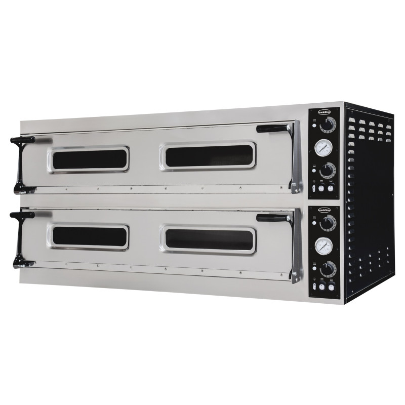 Pizzaoven 2 Kamers - Vermogen 20.4 kW - 400 V - Combisteel