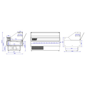 Optimaliseer de SEO-titel voor het product Positieve Koelvitrine Morris - 1 m² van het merk CombiSteel: Koelvitrine.