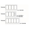 3-Door Saladette - 456 L - CombiSteel: Freshness and Efficiency