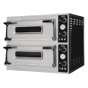 Doppelkammer-Pizzaofen - 2 x 6 Pizzen - 400V - CombiSteel, Profiküche