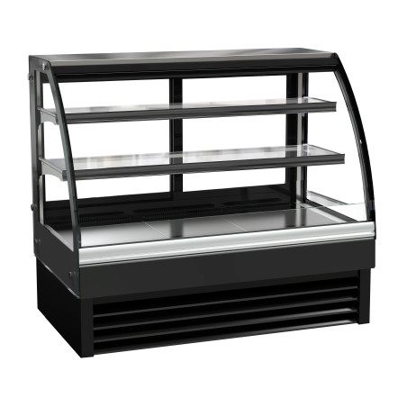 Positive Curved Refrigerated Display Case - 236 L - CombiSteel