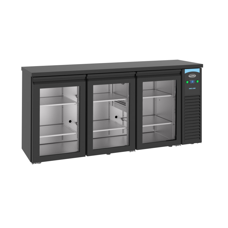 Rückkühler mit 3 Glastüren - 500 L - CombiSteel Rückkühler mit 3 Glastüren - 500 L - CombiSteel