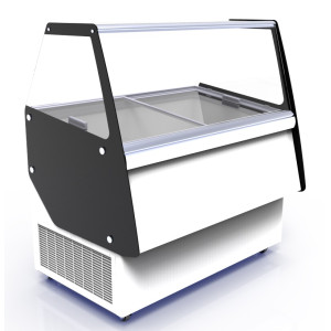 Vitrine für Eis Cuba - 13 x 5 L - CombiSteel