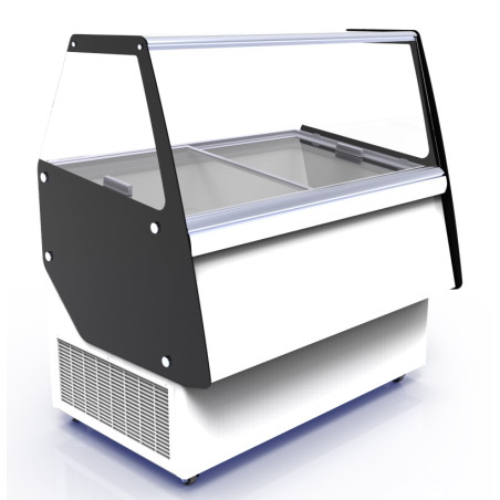 Vitrine für Eis Cuba - 13 x 5 L - CombiSteel