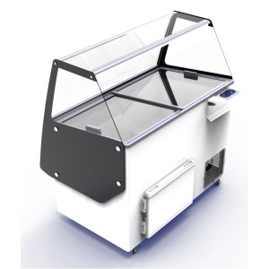 Vitrine für Eis Cuba - 13 x 5 L - CombiSteel