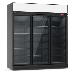 Positieve Koelvitrine met 3 Glazen Deuren - 1530 L - CombiSteel