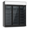 Positieve Koelvitrine met 3 Glazen Deuren - 1530 L - CombiSteel
