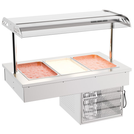 Drop-In Kühlwanne - 3 GN 1/1 - CombiSteel