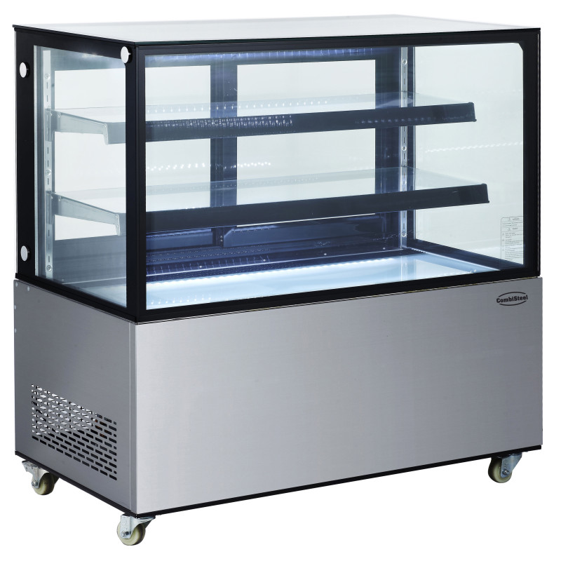 Vitrine Réfrigérée Positive 370 L - CombiSteel: Haute Qualité & Performance Irréprochable