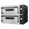 2-Chamber Pizza Oven - 2 x 6 Pizzas - 400 V - CombiSteel