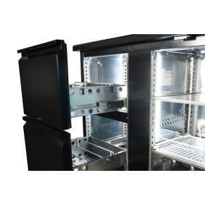 Refrigerated Back Bar 537L - 2 Doors and 2 Drawers CombiSteel