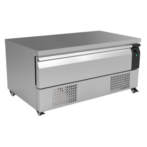 Positive and Negative Refrigerated Base - Stainless Steel - CHR Storage