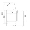 Positive Refrigerated Saladette - CombiSteel: High Performance and Reliability