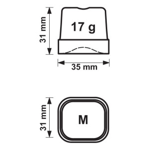 Ijsblokjesmachine - 53 Kg/24u - CombiSteel